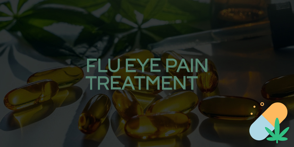 flu eye pain treatment