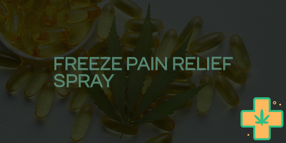 freeze pain relief spray