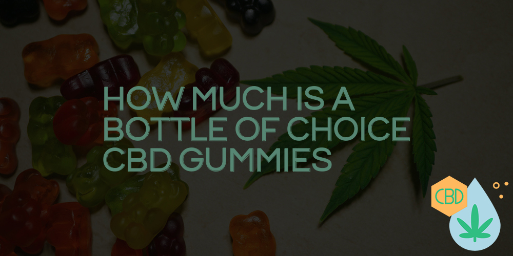 how much is a bottle of choice cbd gummies