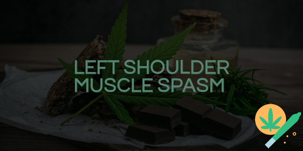 left shoulder muscle spasm