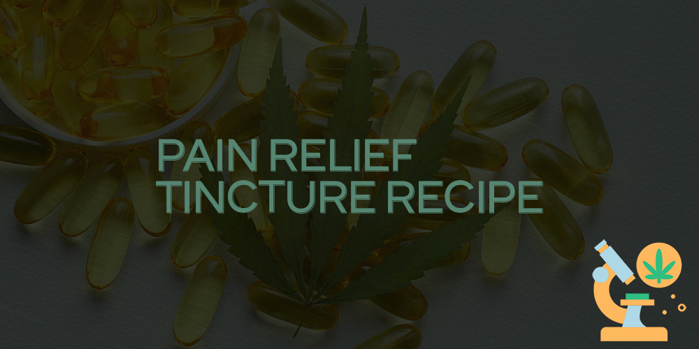 pain relief tincture recipe